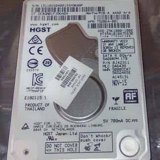 HGST 1000GB 1TB Laptop 7mm Thin 2.5" SATA Hard Disk Drive Z5K1000-1000 Nov 2015