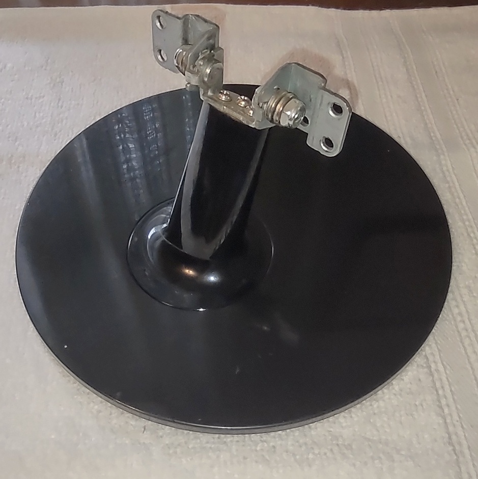 Black Asus VS247H-P Monitor Screen Display Stand Base w/ Screws Nubs Used Cond. - Image 3