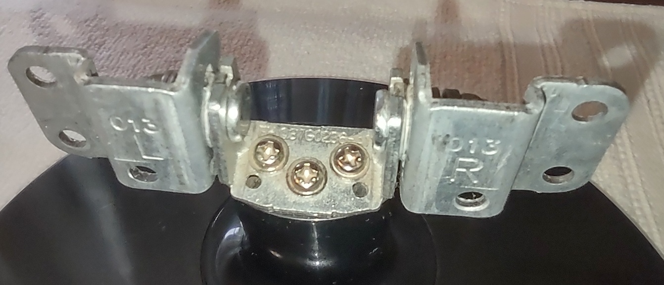 Black Asus VS247H-P Monitor Screen Display Stand Base w/ Screws Nubs Used Cond. - Image 5