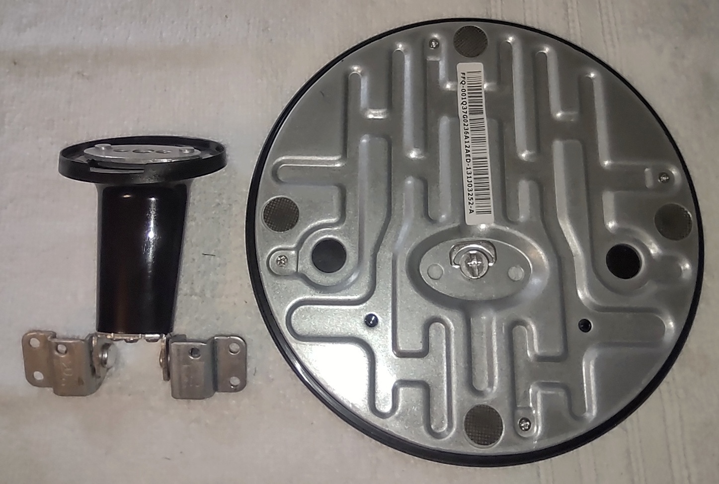 Black Asus VS247H-P Monitor Screen Display Stand Base w/ Screws Nubs Used Cond. - Image 7