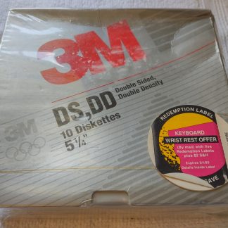 3M Double Sided Density 360K 5.25" 5 1/4 Inch Floppy Disk Diskettes New 10 Pack