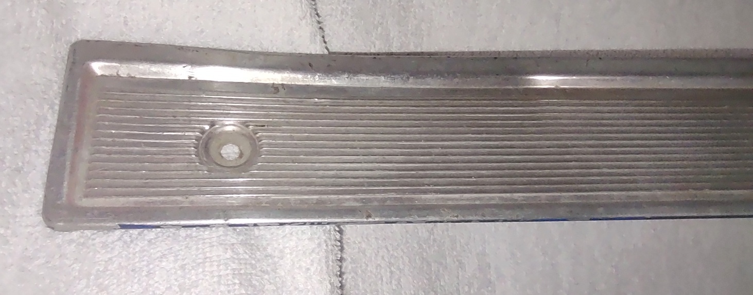 AL Aluminum Door Kick Scuff Plate for Ford Torino Ranchero 1972-1979 41" x 2" - Image 2