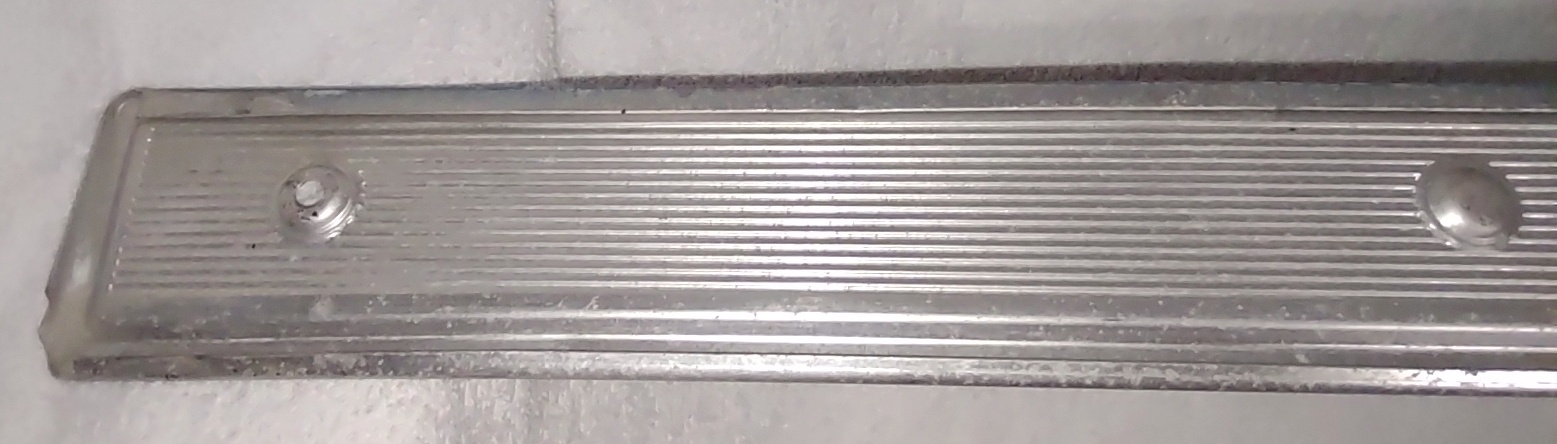 AL Aluminum Door Kick Scuff Plate for Ford Torino Ranchero 1972-1979 41" x 2" - Image 8