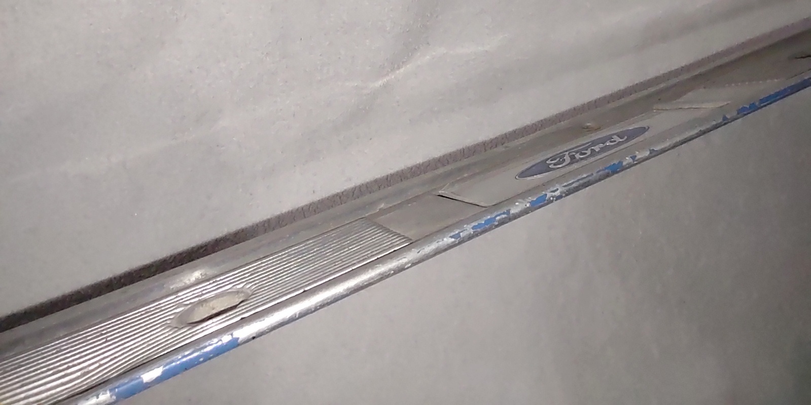 AL Aluminum Door Kick Scuff Plate for Ford Torino Ranchero 1972-1979 41" x 2" - Image 12