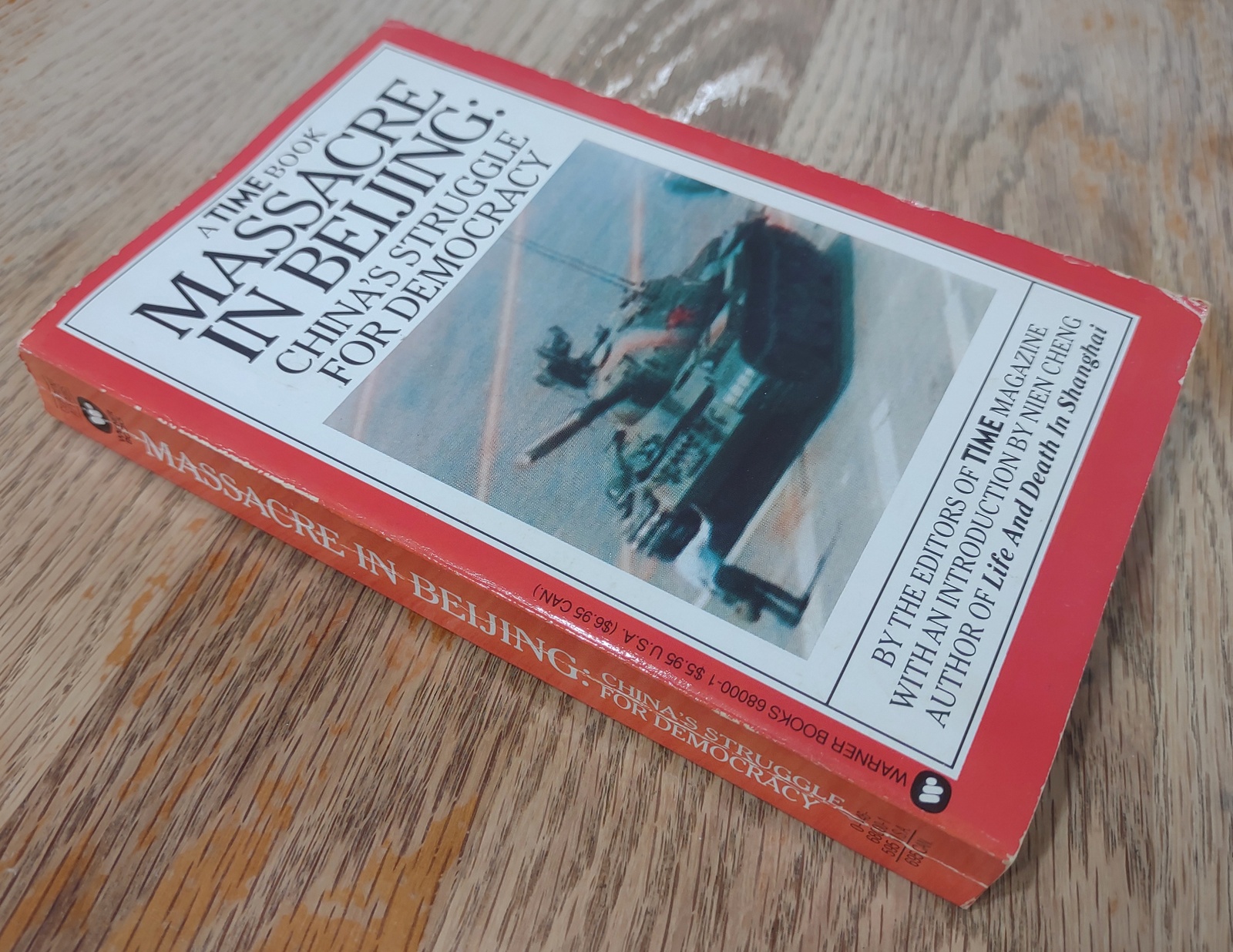 Massacre in Beijing by Editors of Time Tiananmen Square 1989 Paperback 280 pgs