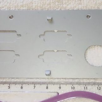 Steel Universal AT for ATX Desktop Computer Case IO I/O Motherboard Shield 1990s