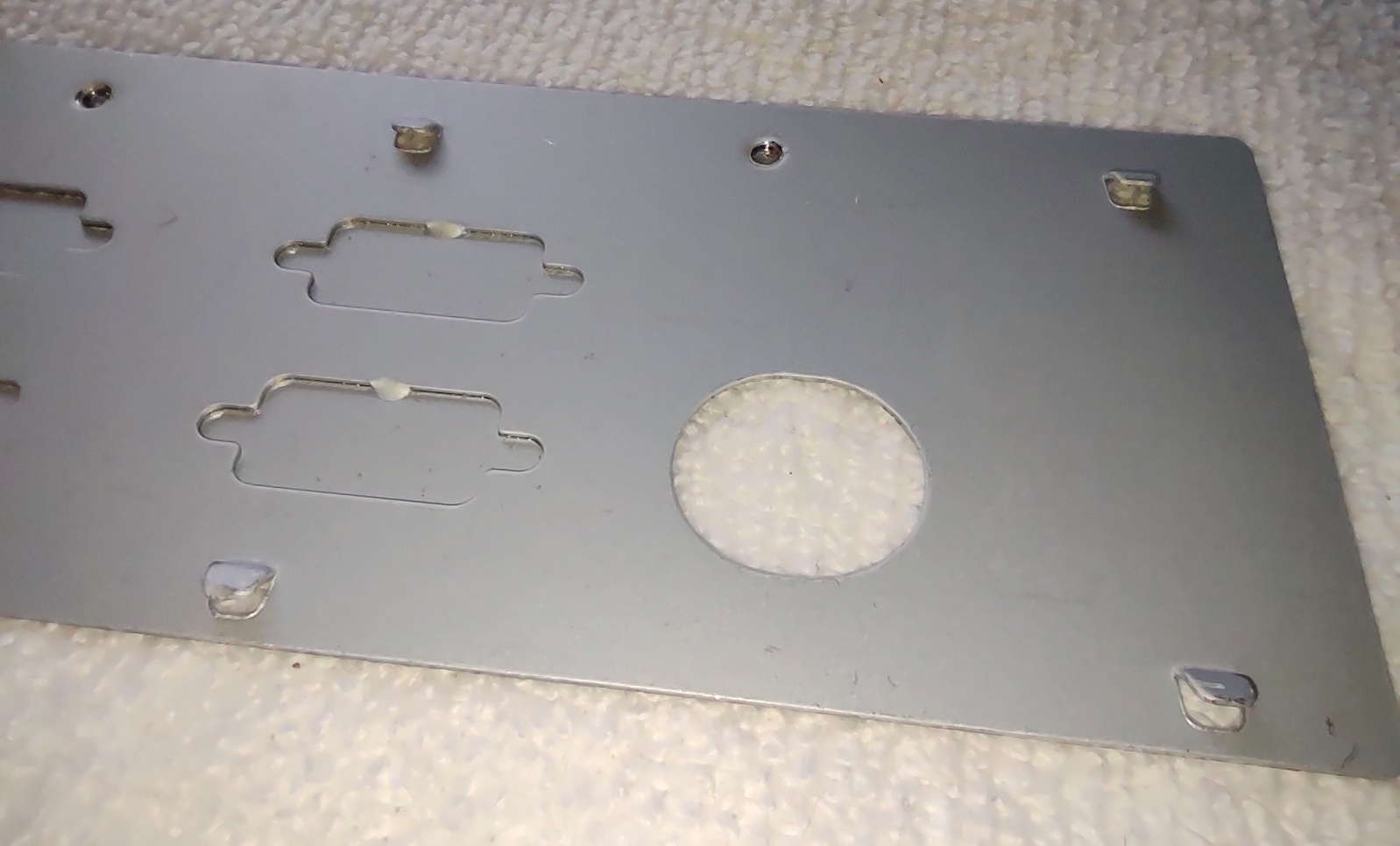 Steel Universal AT for ATX Desktop Computer Case IO I/O Motherboard Shield 1990s - Image 3