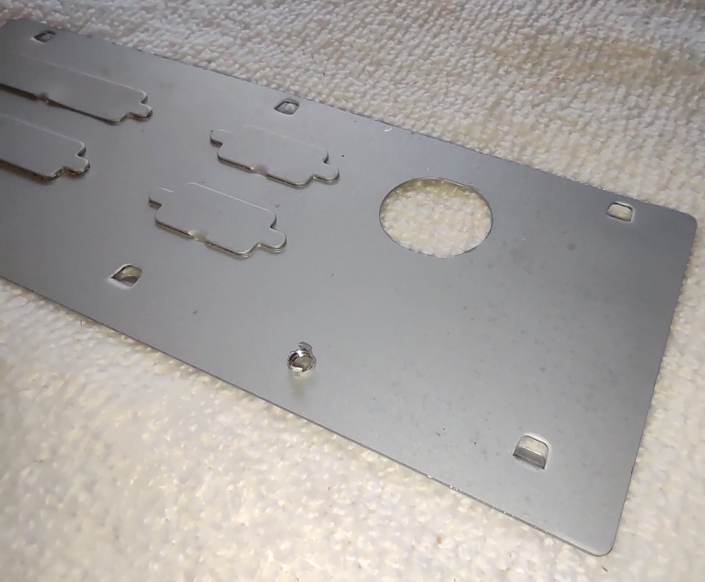 Steel Universal AT for ATX Desktop Computer Case IO I/O Motherboard Shield 1990s - Image 6