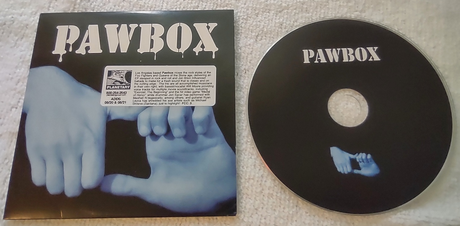 PawBox by Pawbox Alternative Rock Indie Independent 5-track Music EP CD 2007