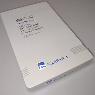 Word Perfect Font Cartridge for HP Hewlett Packard LaserJet Series II 2 Printer