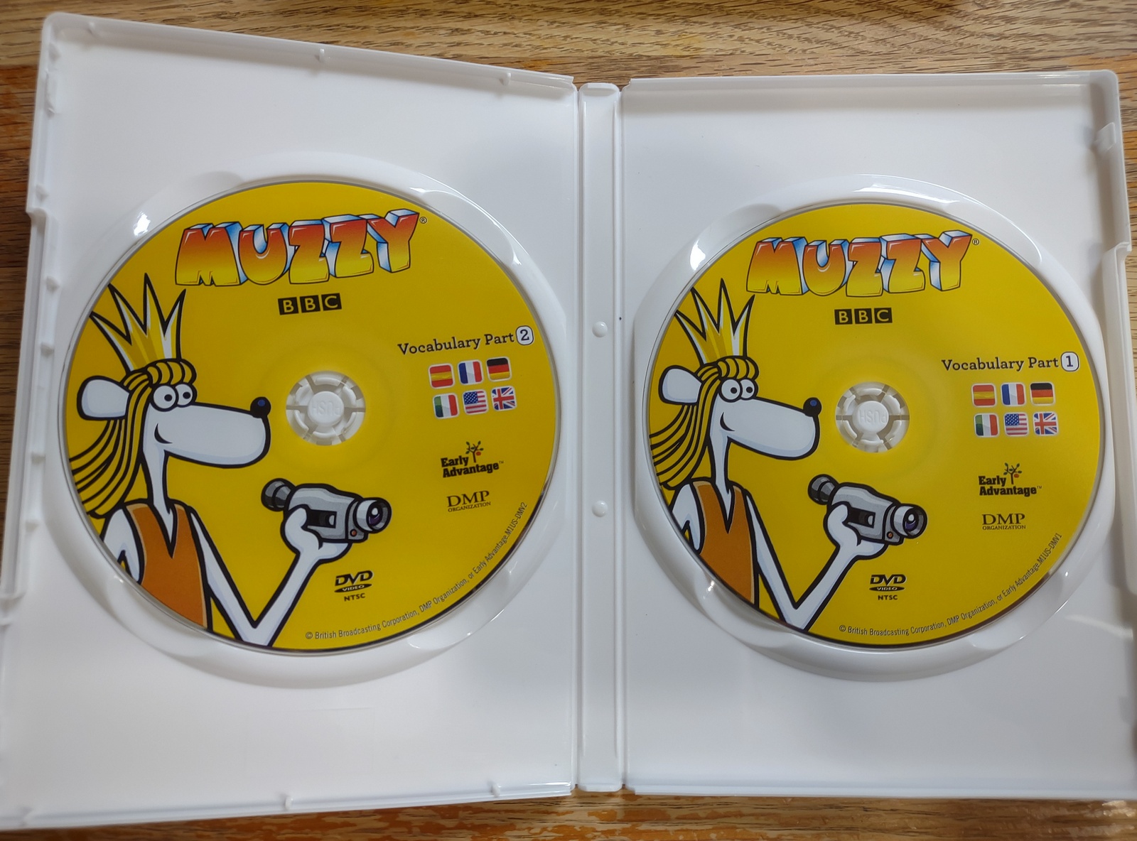 Muzzy Foreign Language Learning CD & DVD Lot Vocabulary Songs Interactive CD-ROM - Image 5