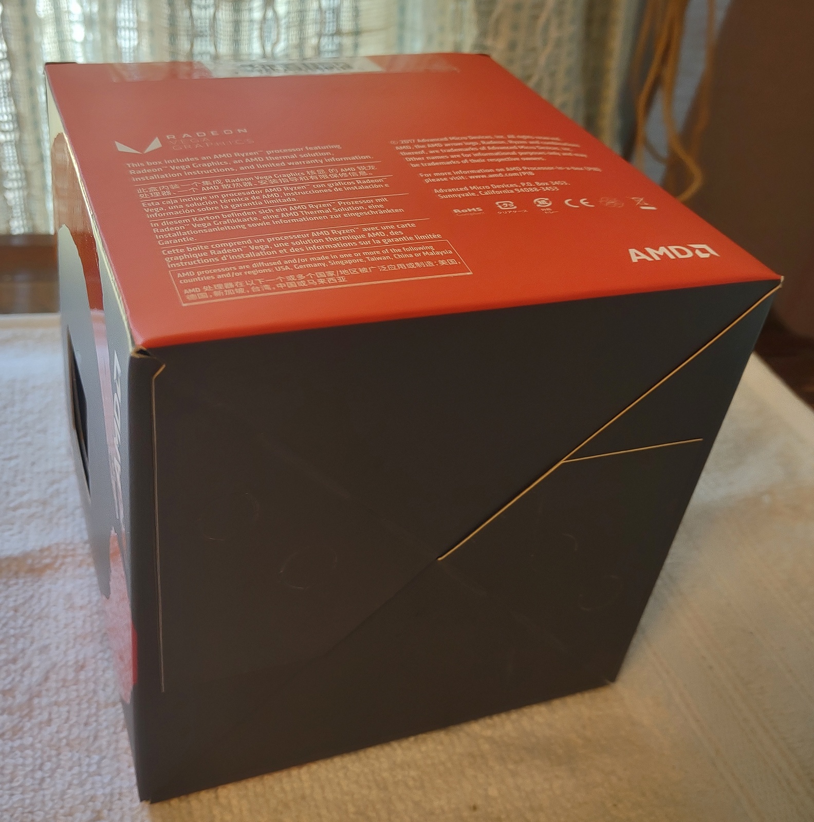 AMD Ryzen 5 2400G APU CPU Socket AM4 Processor YD2400C5FBBOX w/ Heatsink, Fan - Image 7