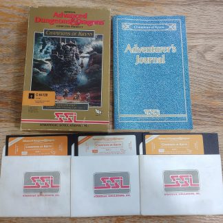 Advanced Dungeons Dragons Champions Krynn Commodore 64 128 5.25 Floppy Disk 1990