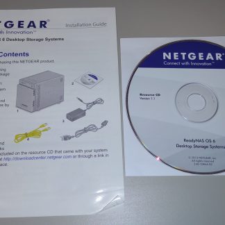 Netgear ReadyNAS OS 6 Resource CD Disc V. 1.1 2013 RAIDar, Install Guide, Docs