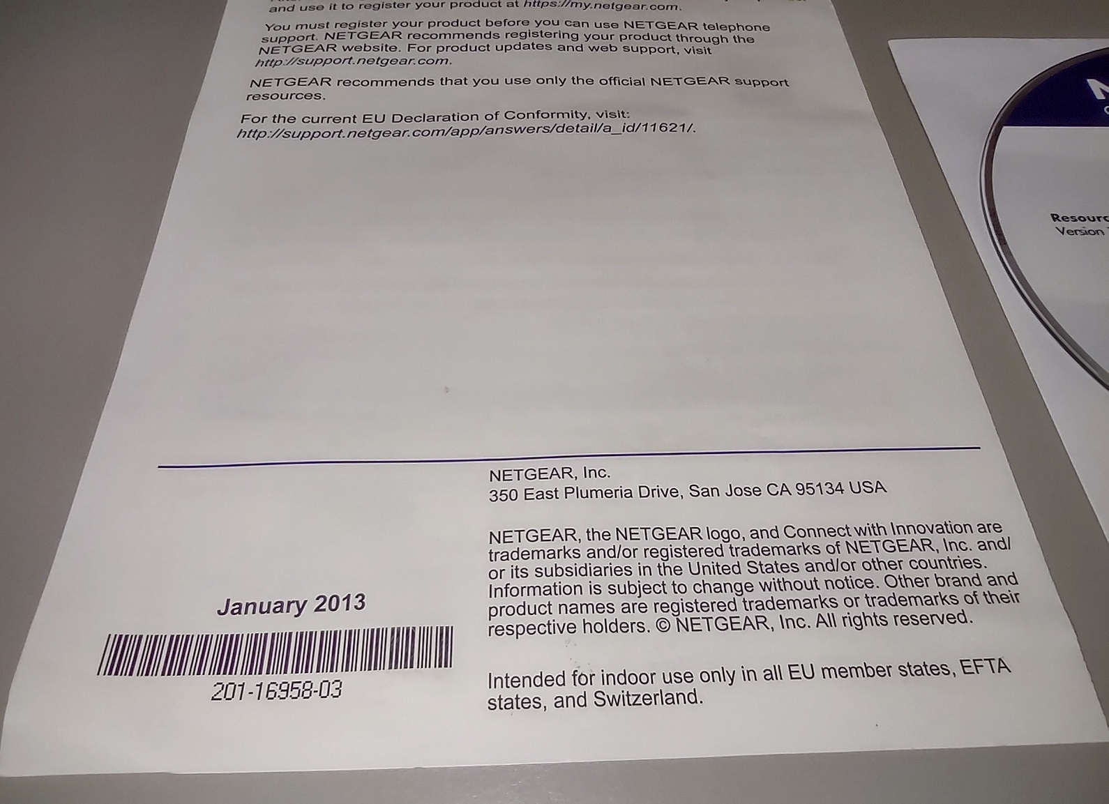 Netgear ReadyNAS OS 6 Resource CD Disc V. 1.1 2013 RAIDar, Install Guide, Docs - Image 3