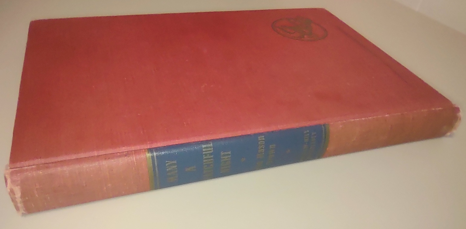 Many A Watchful Night John Mason Brown Hardcover Book 1944 D-Day WWII Invasion - Image 2