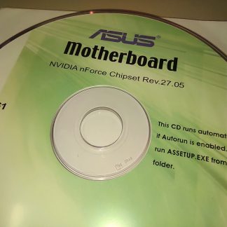 ISO Image of Original Manual User's Guide, Driver CD Disc 4 Asus A7N266-VM Motherboard 2002