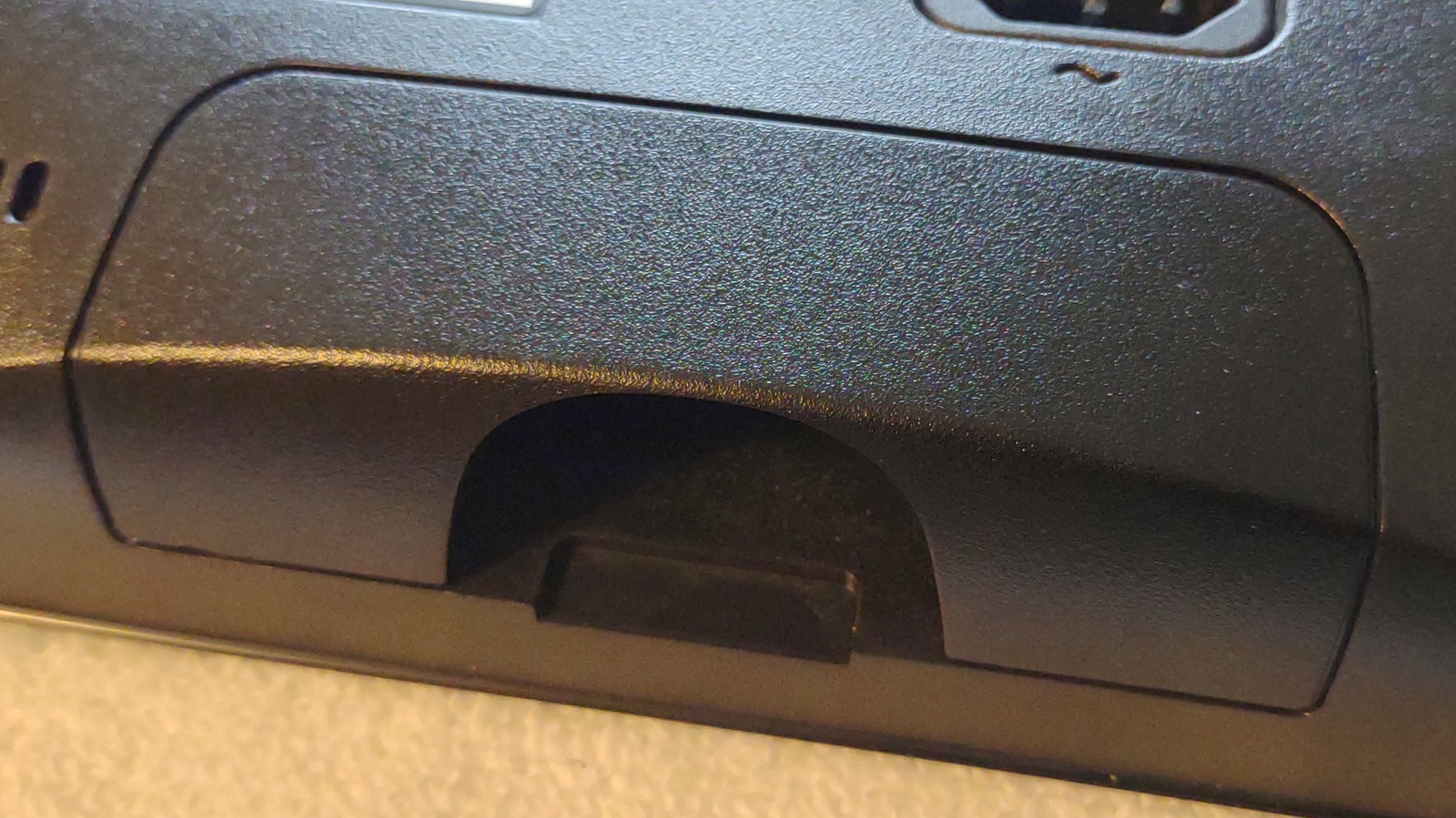 Original Rear Black Plastic Trim Cover for Asus VS207 Monitor Stand 2013 2014 - Image 2