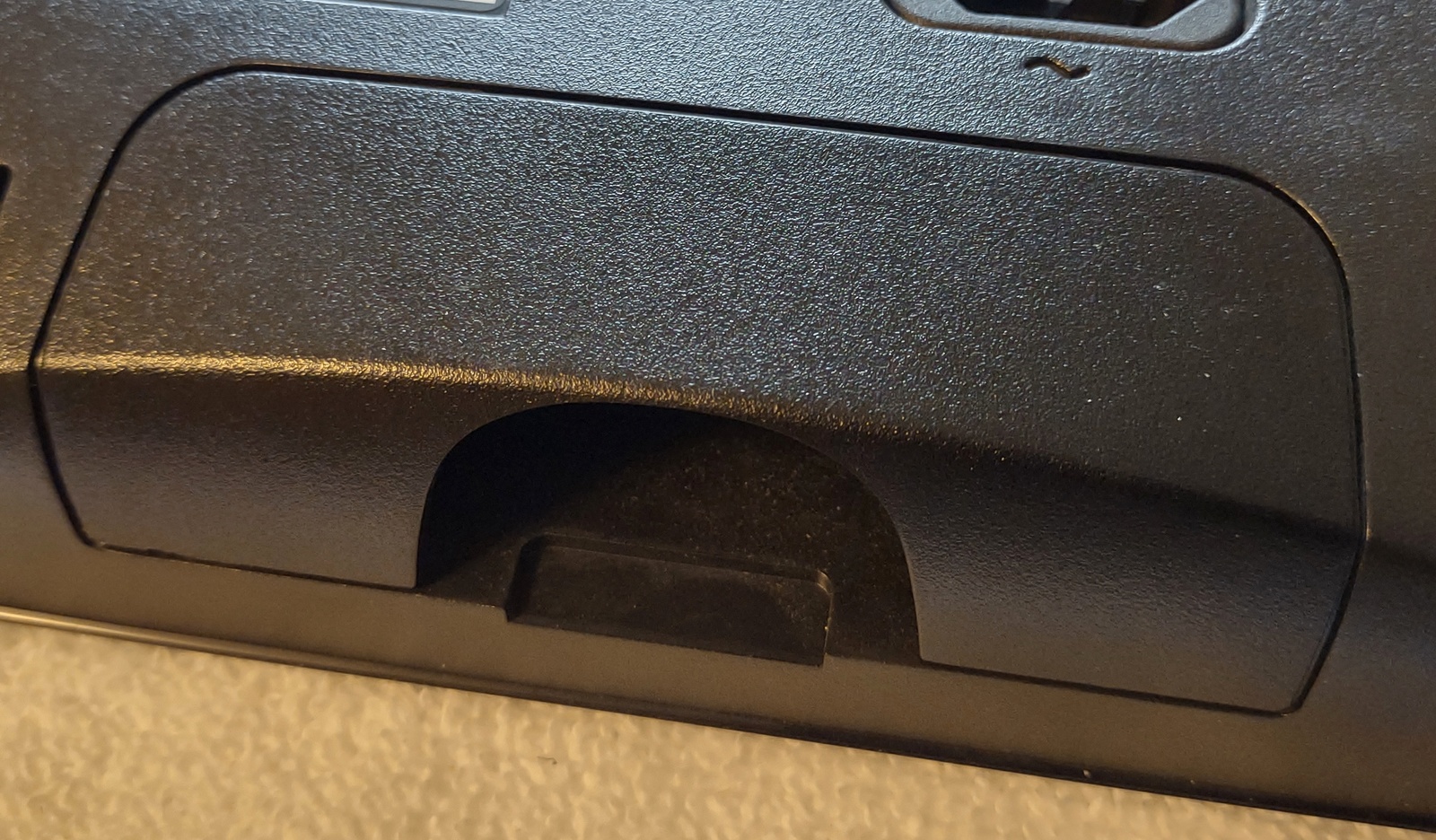 Original Rear Black Plastic Trim Cover for Asus VS207 Monitor Stand 2013 2014 - Image 3