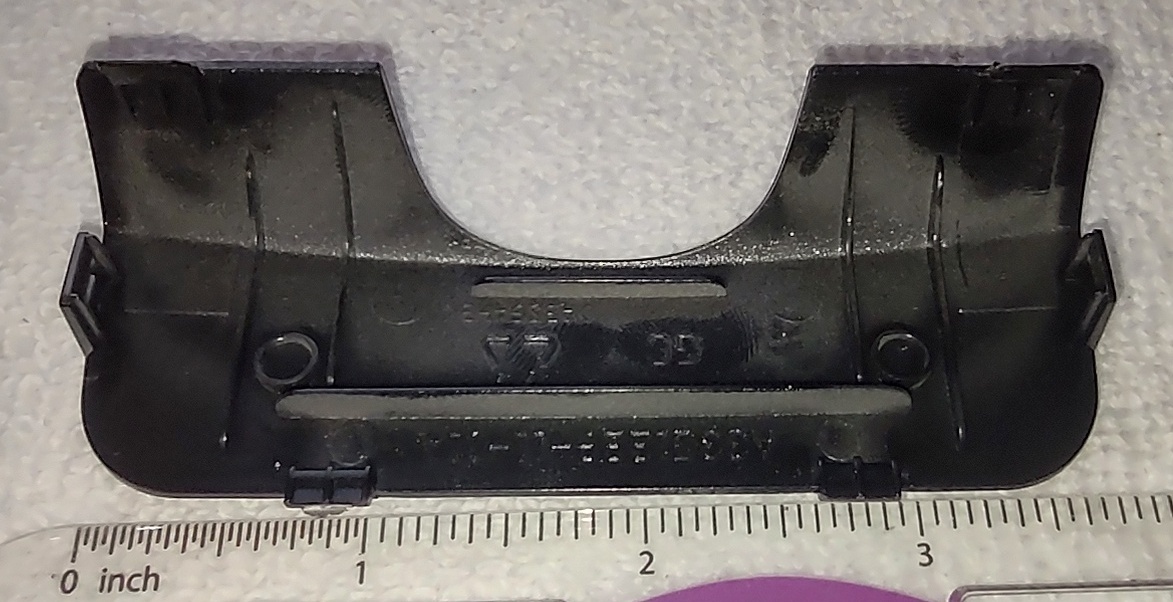 Original Rear Black Plastic Trim Cover for Asus VS207 Monitor Stand 2013 2014 - Image 7