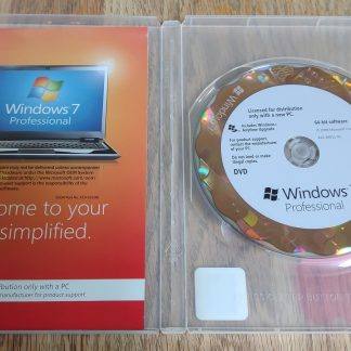 Windows 7 Professional 64-bit x64 OEM Original Install DVD 2009  NO PRODUCT KEY!