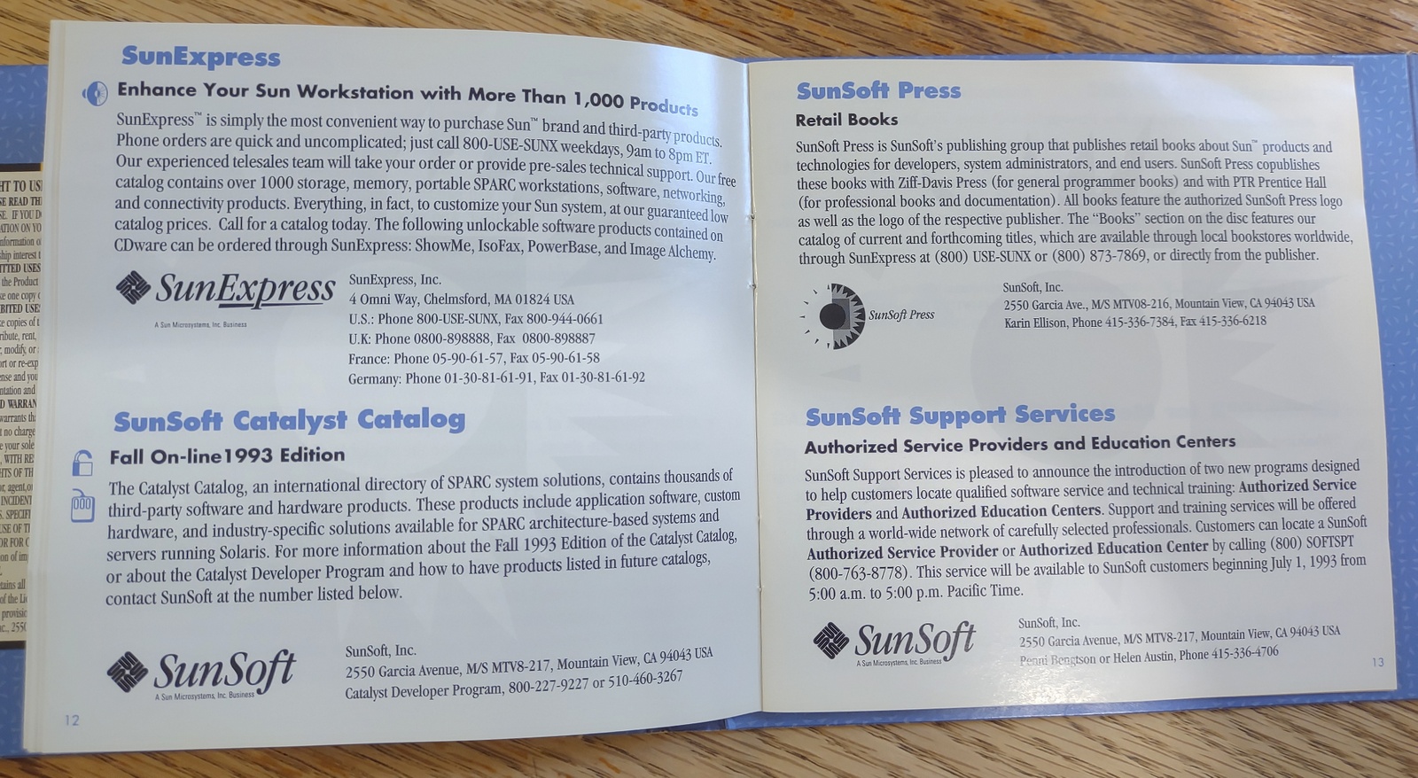SunSoft Sun Microsystems Sparc Catalyst CDWare Original Disk, Booklet Vol 5 1993 - Image 13