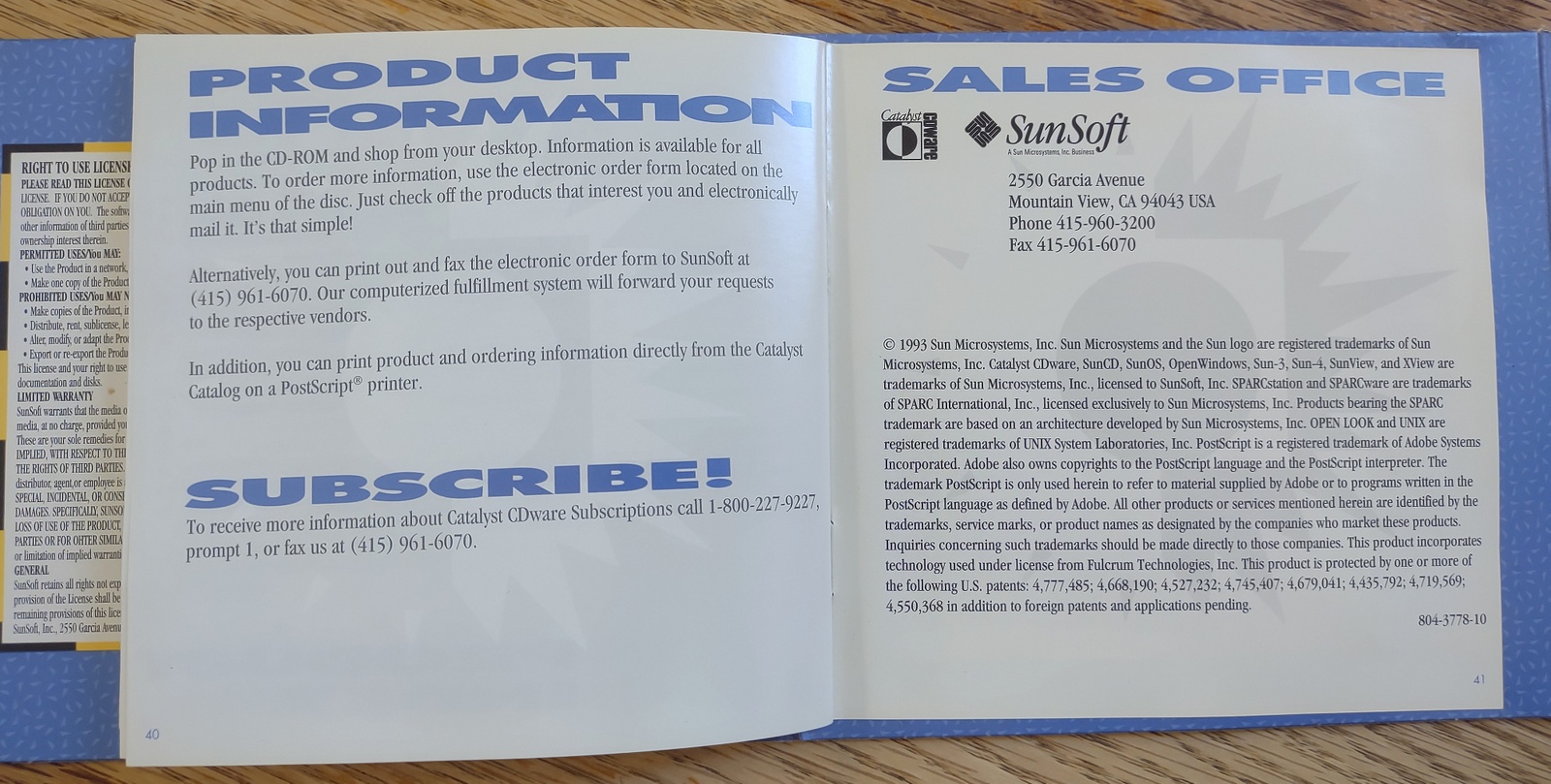 SunSoft Sun Microsystems Sparc Catalyst CDWare Original Disk, Booklet Vol 5 1993 - Image 27