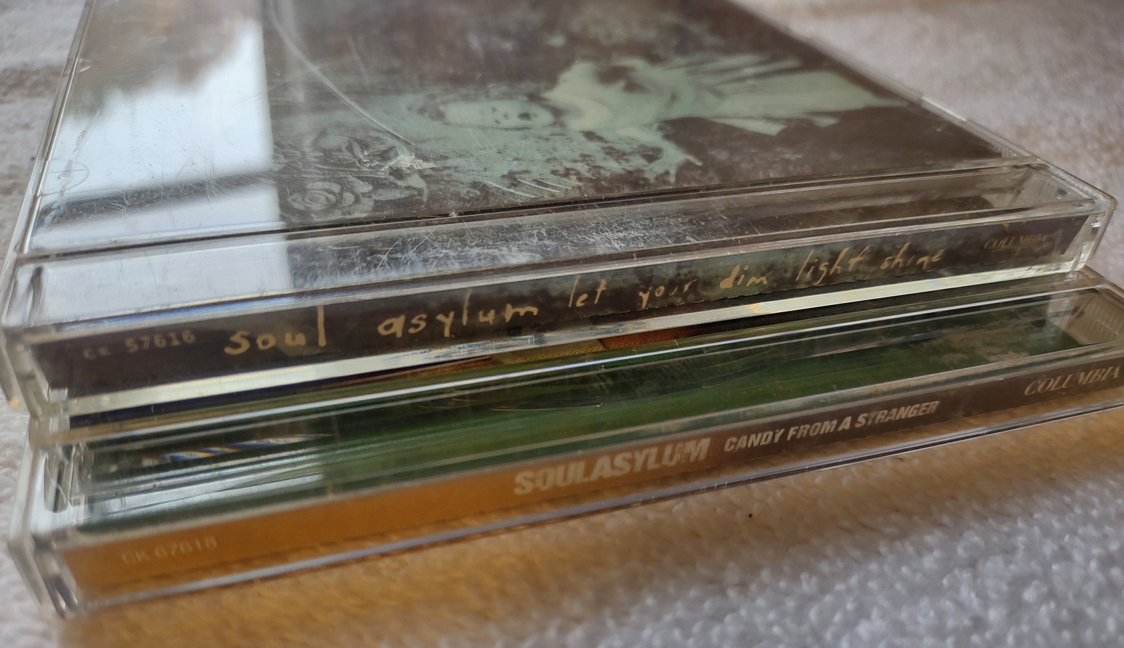 Lot of 2 Soul Asylum CDs: Candy From Stranger Let Your Dim Light Shine 1995 1998 - Image 2