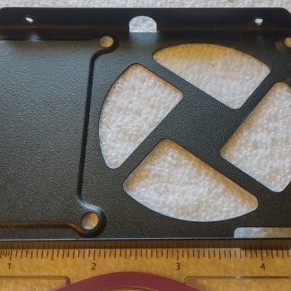 Black Steel 80mm Cooling Fan Bracket for Cooler Master Elite 120 Computer Case