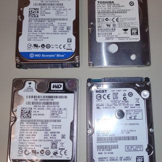 Lot 4 DEFECTIVE Notebook Laptop 2.5" SATA Hard Disk Drives 250GB 1TB 500GB 750GB