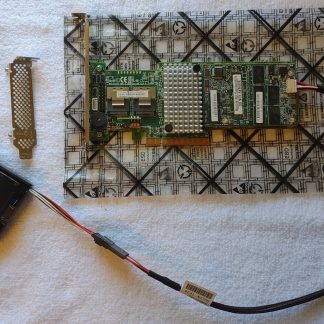 Intel RS25AB080 PCIe Low Profile RAID Controller Card w/ SSD Cache, Capacitor