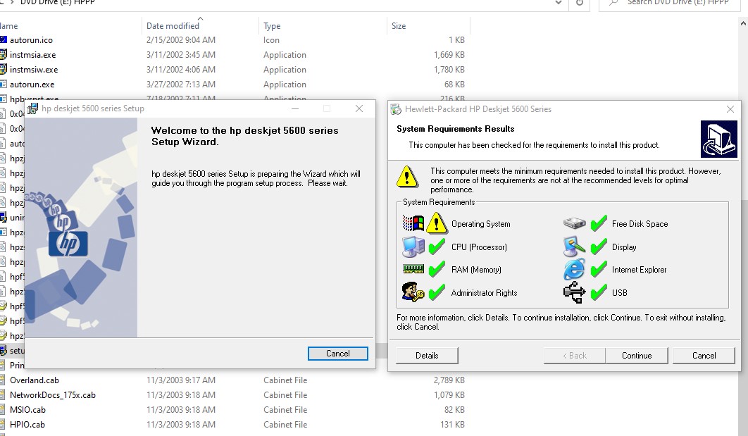ISO Image of HP Hewlett Packard DeskJet 5600 Series CD-ROM Original Install Disc 2003 XP 98 - Image 3