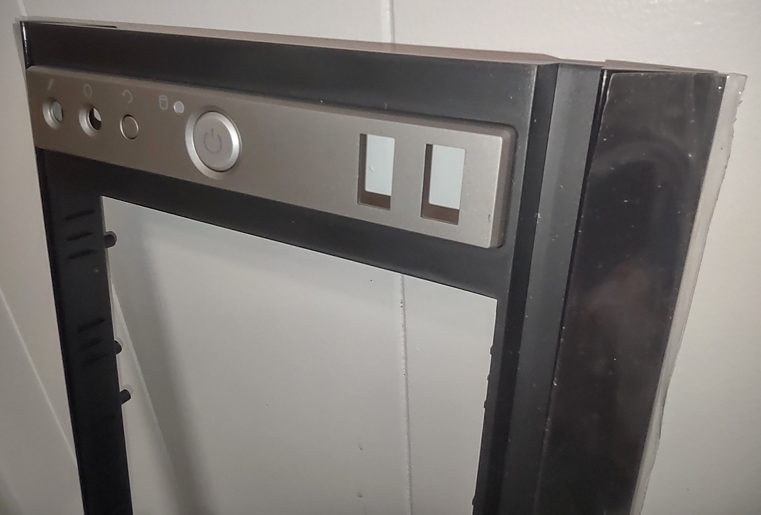 New Black Plastic Front Panel Fascia Cover for Corsair Obsidian 550D PC Case - Image 2