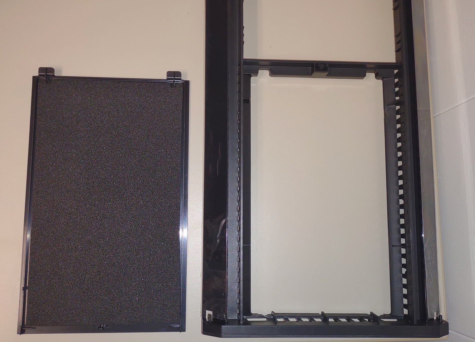 New Black Plastic Front Panel Fascia Cover for Corsair Obsidian 550D PC Case - Image 8