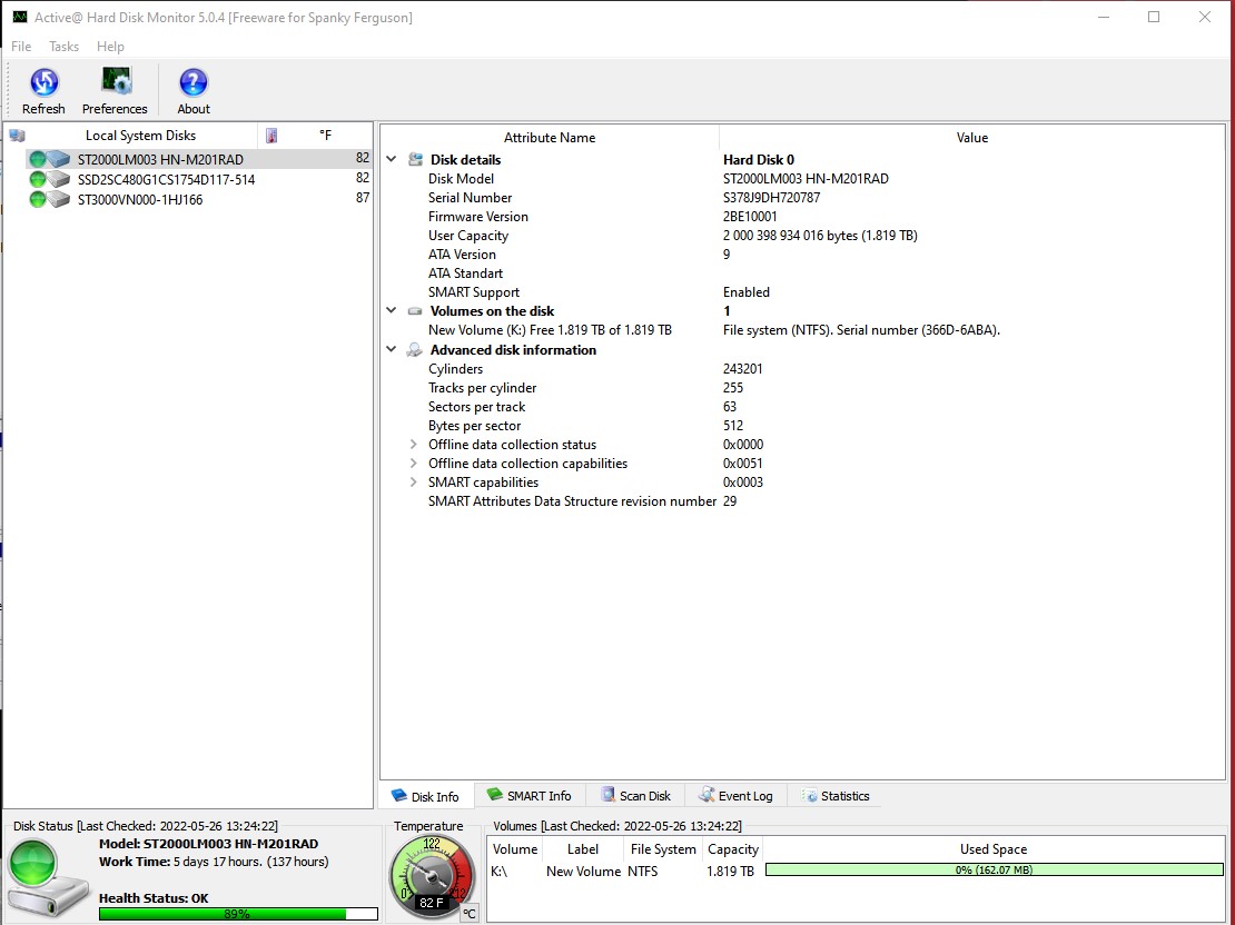 Seagate 2TB 2000GB Laptop 9.5mm 2.5" SATA Hard Disk Drive ST2000LM003 07/2016 - Image 5