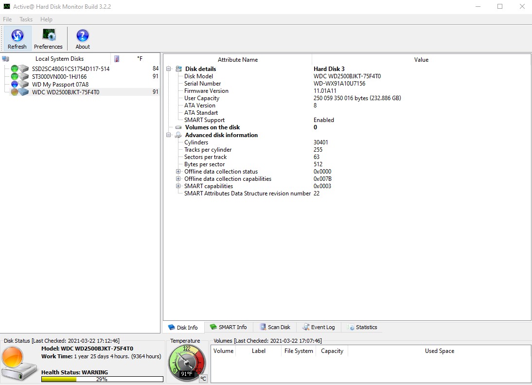 Lot 4 DEFECTIVE Notebook Laptop 2.5" SATA Hard Disk Drives 250GB 1TB 500GB 750GB - Image 7