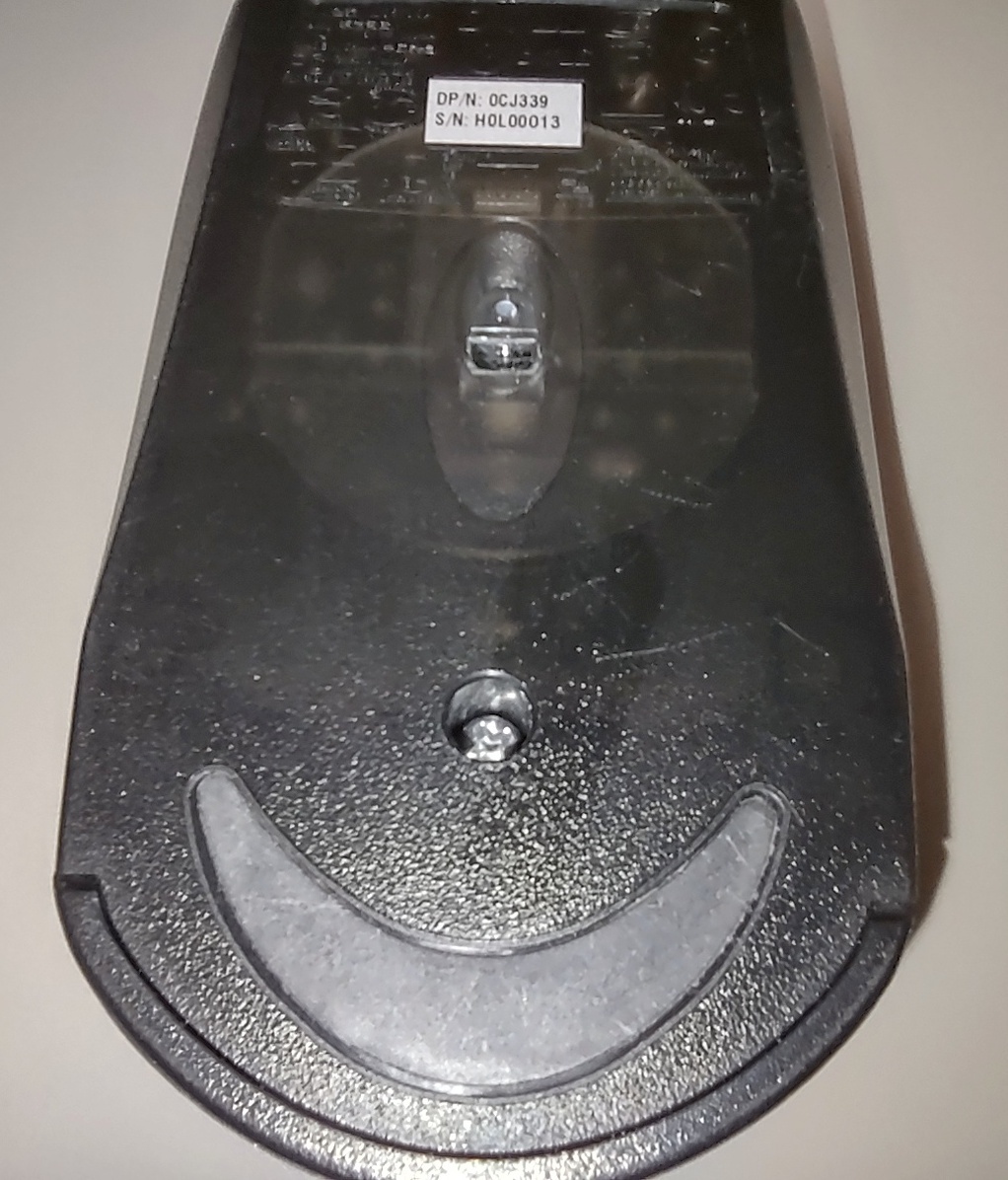 Black / Silver 2-Button Dell Scroll Mouse Optical Laser USB Wheel 0CJ339 M056U0A - Image 5