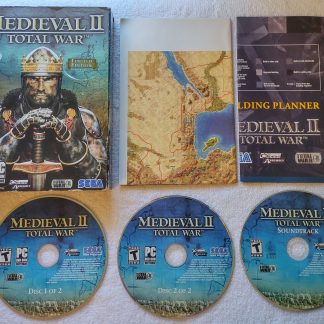 Medieval II Total War Limited Edition Soundtrack, World Map - PC DVD-ROM 2006