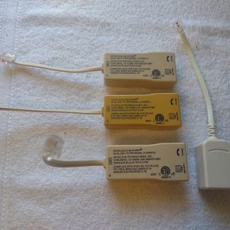 Lot of 4 ADSL Filters 3 x 4 & 1 x 2 Conductor Excelsus Z-D250P2J 3 x 2-Port...