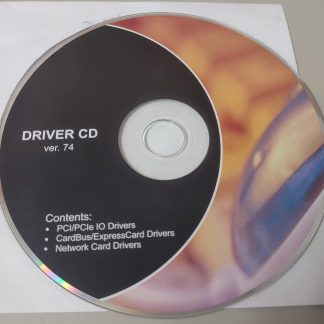 PCIe PCI IO Network Driver CD ver. 74 Software CD-ROM Original Install Disc 2010