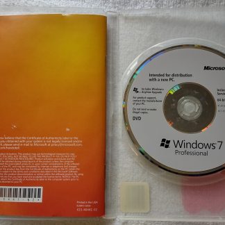 Windows 7 Professional 64-bit x64 OEM Original Install DVD 2010  NO PRODUCT KEY