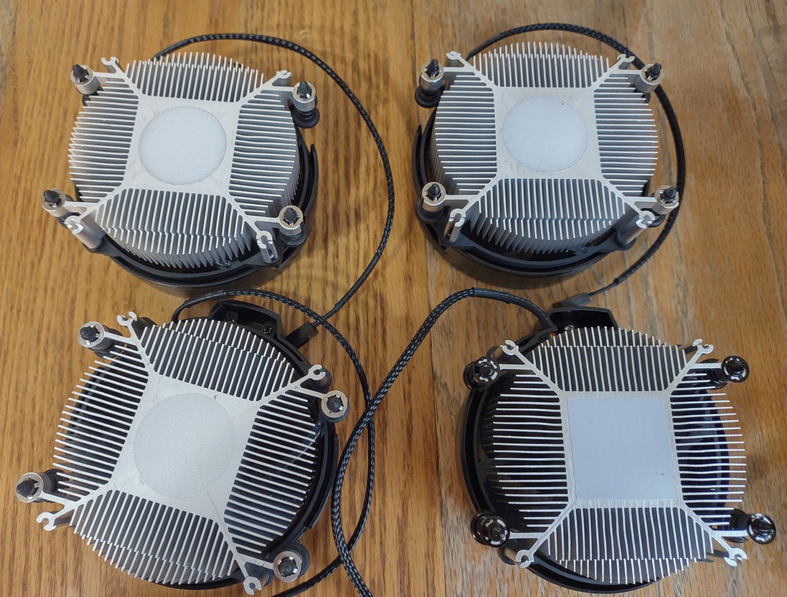 Lot of 4 NEW AMD Wraith Stealth CPU Cooler Heatsink Fan for Socket AM4 CPU - Image 4