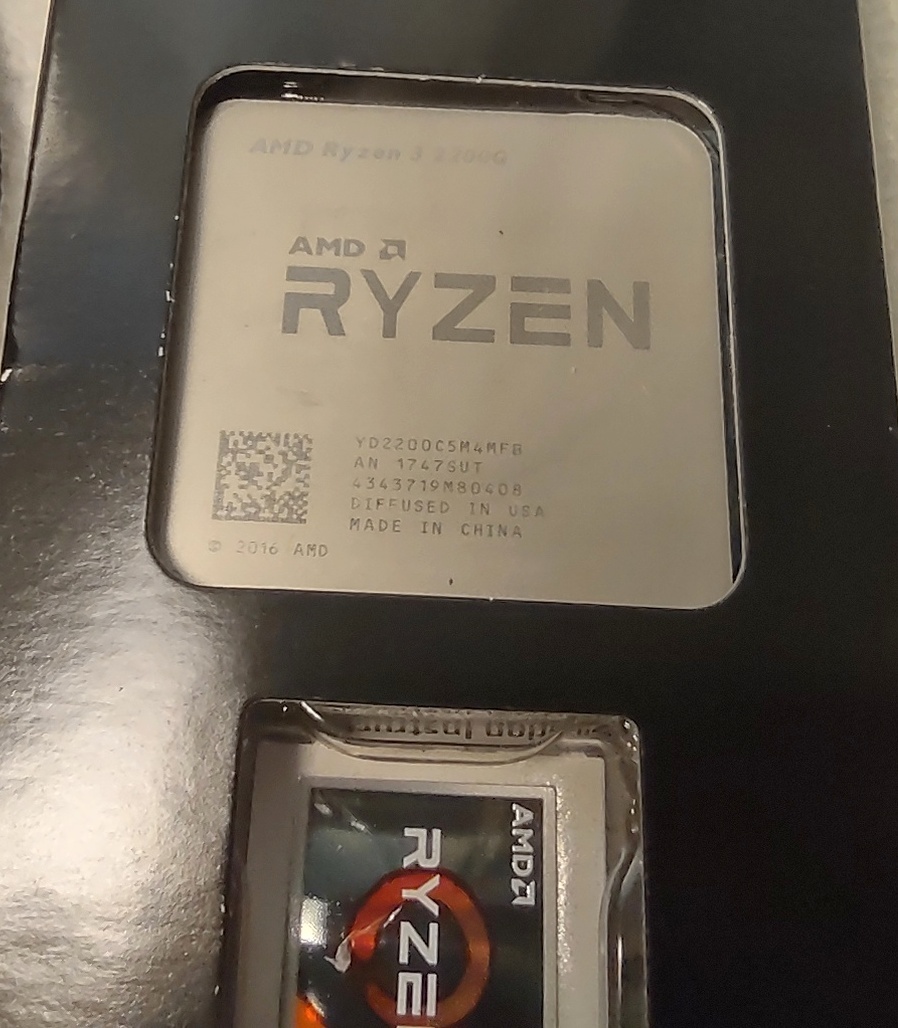AMD Ryzen 3 2200G CPU Socket AM4 Processor Chip YD2200C5FBBOX w/ Heatsink, Fan - Image 8