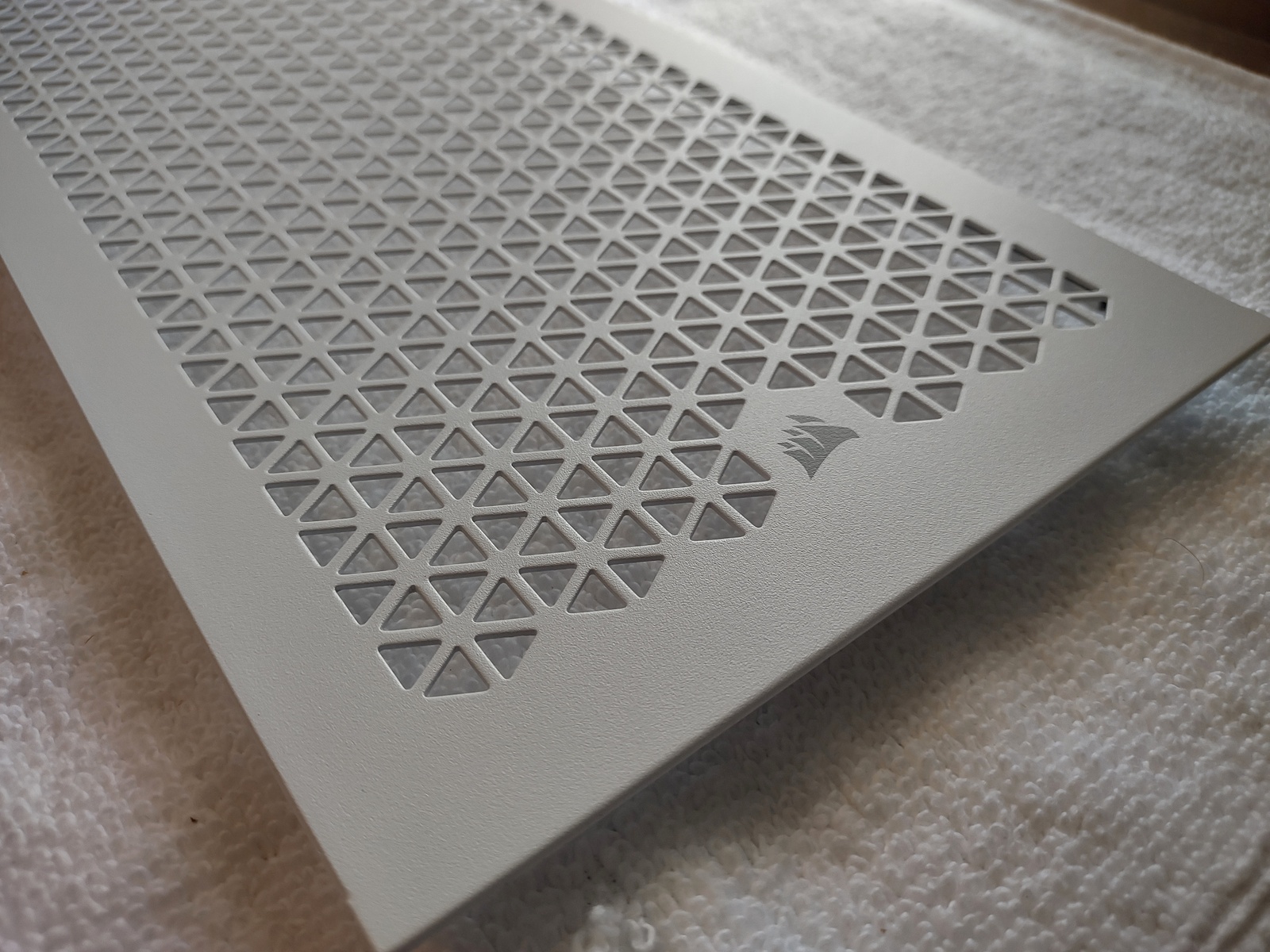 White Metal Front Panel Grate Cover Panel 4 Corsair 4000D Airflow Computer Cases - Image 2