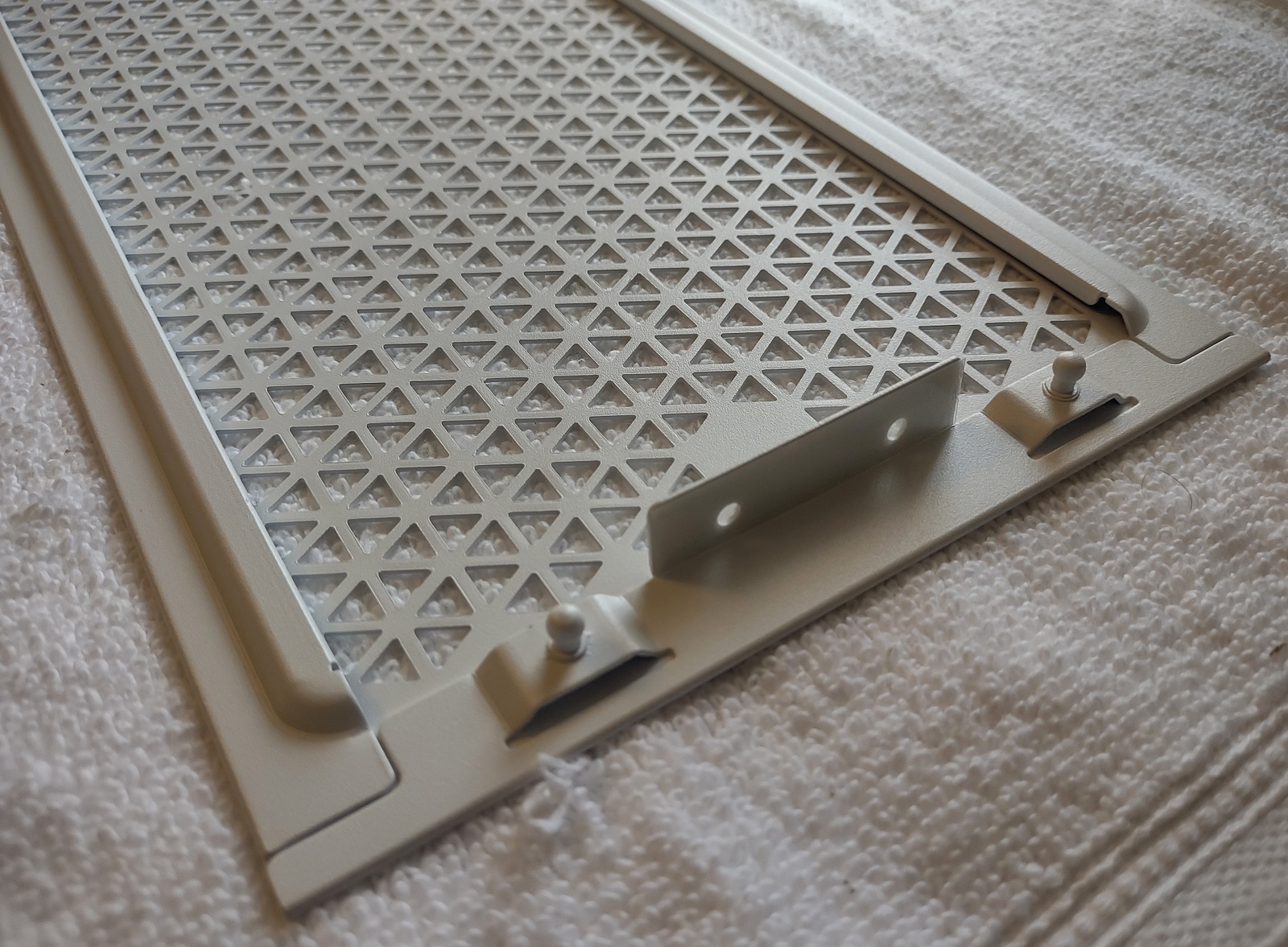 White Metal Front Panel Grate Cover Panel 4 Corsair 4000D Airflow Computer Cases - Image 5