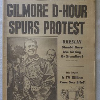 New York Daily News January 16 1977 Jimmy Carter Gary Gilmore Fairchild Video Ad