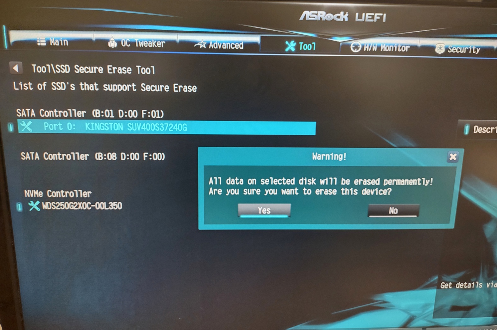 Kingston SUV400S37/240G 2.5" SATA SSD Solid State Disk w/ 3.5" Adapter Bracket - Image 6