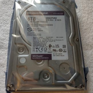 Western Digital Purple Surveillance 6TB 3.5" Desktop SATA Hard Disk Drive 2021
