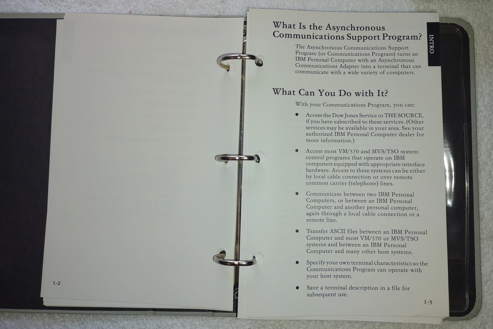 IBM Asynchronous Communications Support Manual Guide Book 6024032 1982 NO DISK - Image 7