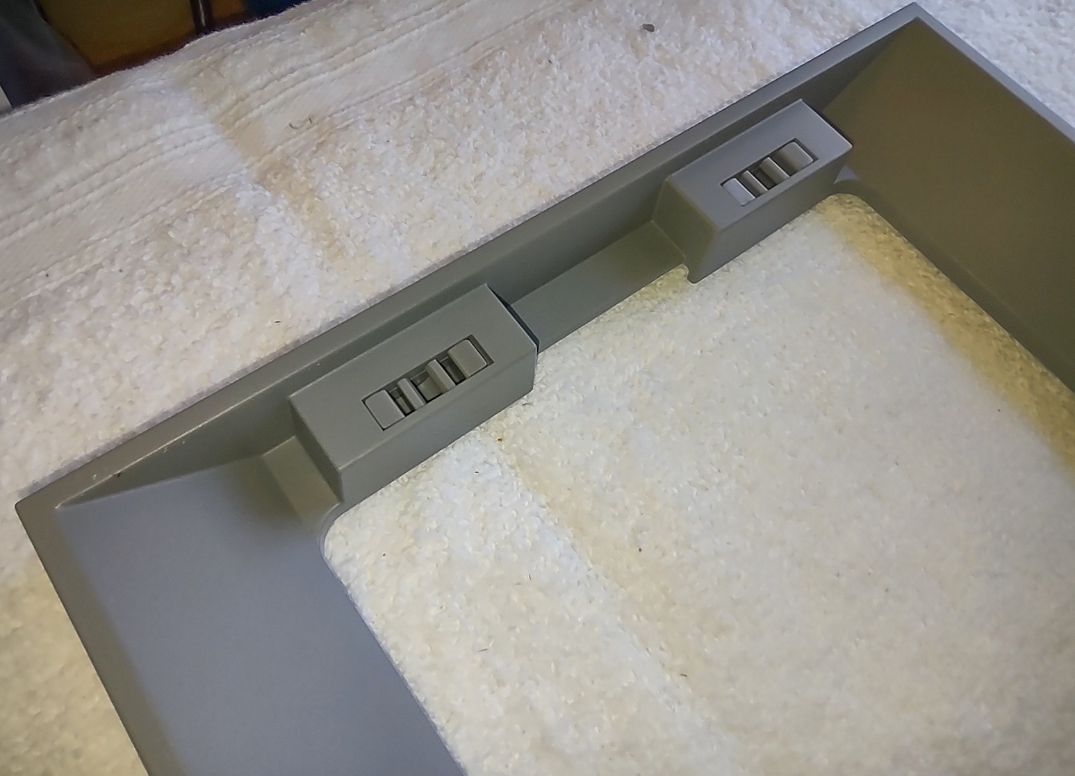 Gray Plastic Front Fascia Surround Bezel for Corsair iCUE 4000D Airflow X Case - Image 5